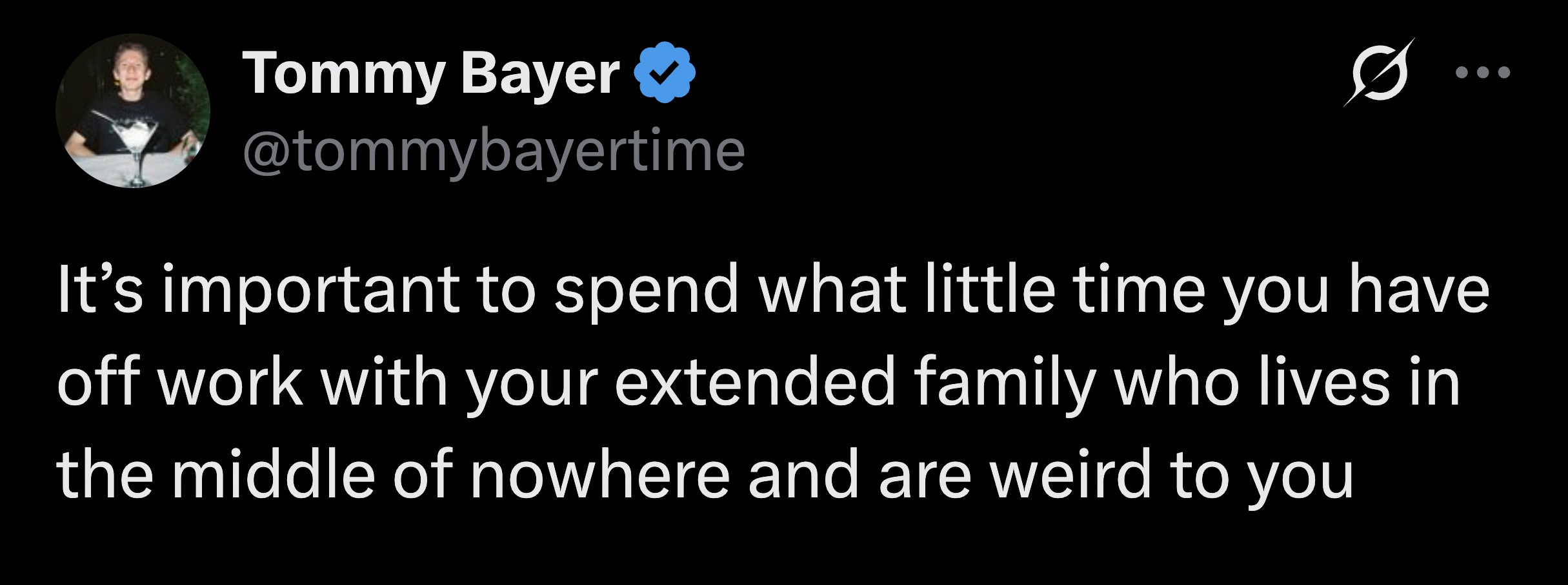 It's what life is all about.